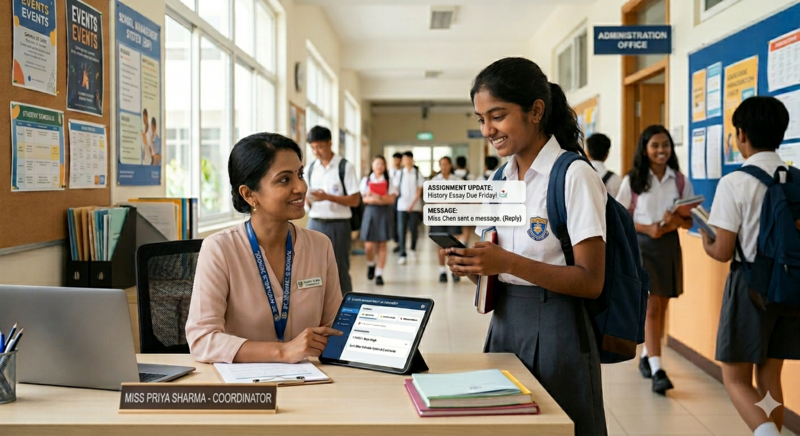 School Management System (School ERP) Improves Coordination Between Schools and Students
