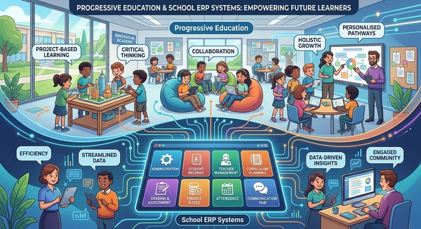 Progressive Education and School ERP Systems